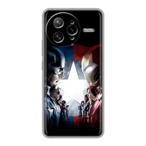 Чохли з героями Марвел Xiaomi POCO F7 Ultra (VPrint) (Марвел стайл)
