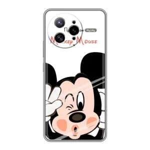 Эксклюзивный чехол для Xiaomi POCO F7 Ultra (AlphaPrint - Мультяшные) (Маус Микки)