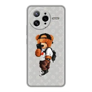 Бренднові Чохли для Xiaomi POCO F7 Ultra - (PREMIUMPrint) (Ведмедик Луі)