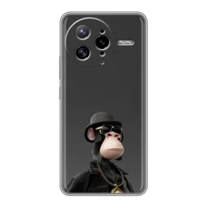 Чехлы с Обезьянами NFT для Xiaomi POCO F7 Ultra (AlphaPrint) (Обезьяна NFT)