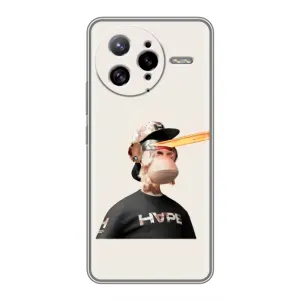 Чехлы с Обезьянами NFT для Xiaomi POCO F7 Ultra (AlphaPrint) (обезьяна NFT в очках)