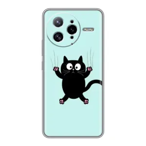 Чохол з принтом для Xiaomi POCO F7 Ultra (AlphaPrint) Модні коти (Падаючий кіт)