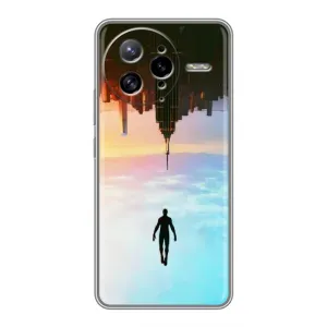 Чохол з людиною павуком для Xiaomi POCO F7 Ultra - (AlphaPrint) (Людина павук)