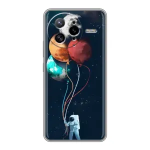 Космічні Чохли для Поко Ф7 Ультра (VPrint) (Планети кульки)