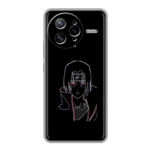 Чохли на тему: Ітачи Учіха для Xiaomi POCO F7 Ultra (AlphaPrint) (силует Ітачі)