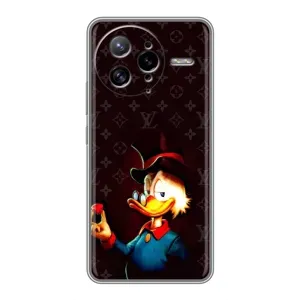 Чехлы для Xiaomi POCO F7 Ultra - Скрудж МакДак Louis Vuitton (PREMIUMPrint) (Скрудж с бриллиантом)