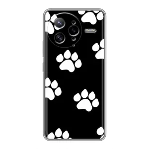 Чохли з собаками для Xiaomi POCO F7 Ultra (VPrint) (Сліди собаки)