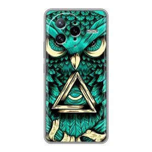 Чохол з пташками на Xiaomi POCO F7 Ultra (VPrint) (Сова з оком)