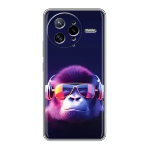 Чохол з Мавпами Xiaomi POCO F7 Ultra - (AlphaPrint) (Стильна мавпа)