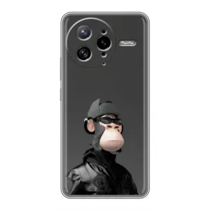Чехлы с Обезьянами NFT для Xiaomi POCO F7 Ultra (AlphaPrint) (стильная обезьяна NFT)