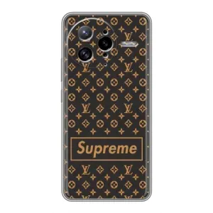 Чеохол для Xiaomi POCO F7 Ultra з картинкою Supreme (AlphaPrint) (Supreme LV)