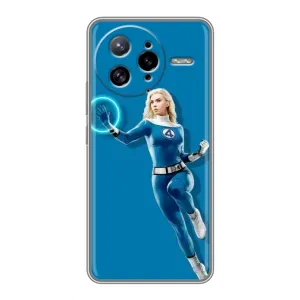 Чехол с принтом Фантастическая четверка для Xiaomi POCO F7 Ultra (Сью Сторм полет)