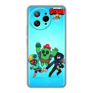 Чехлы Brawl Stars для Xiaomi POCO F7 Ultra (AlphaPrint) (Тріо героїв)
