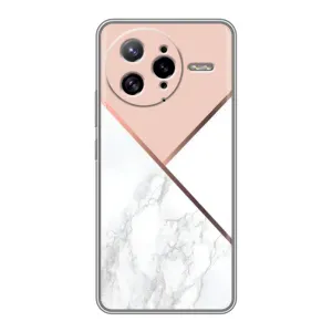 Мраморний чехол на Xiaomi POCO F7 Ultra (VPrint) (Тройний мрамор)