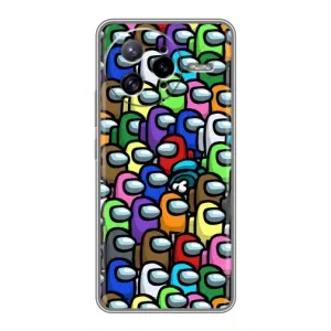 Чохли Амонг Ас для Xiaomi POCO F7 Ultra (AlphaPrint) (Убитий)