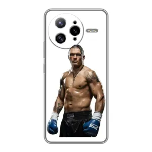 Чохол з картинкою Олександр Усик для Xiaomi POCO F7 Ultra (Усик на білому)