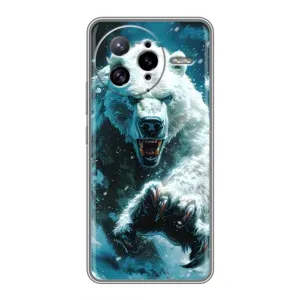 Чохол з картинкою 'Хижаки' для Xiaomi POCO F7 Ultra (Полярний ведмідь)