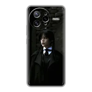Чехол с дизайном Венздей 2 на Xiaomi POCO F7 Ultra (Темный стиль Уэнздей)