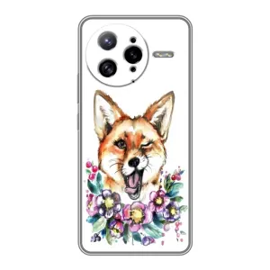 Чохли з картинкою Лисичка для Xiaomi POCO F7 Ultra (VPrint) (Весела лисичка)