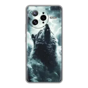 Чохол з картинкою 'Хижаки' для Xiaomi POCO F7 Ultra (Вовк у хмарах)
