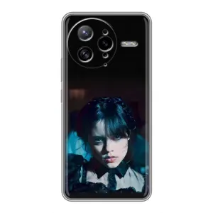 Чехлы Венсдей на Xiaomi POCO F7 Ultra Уэнсдей (AlphaPrint) (взгляд Уэнздей)
