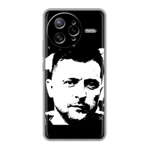 Чохол для Xiaomi POCO F7 Ultra (AlphaPrint - с принтом Зеленського) (Зеленский АРТ)