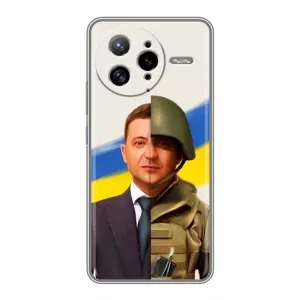 Чохол для Xiaomi POCO F7 Ultra (AlphaPrint - с принтом Зеленського) (Зеленский солдат)