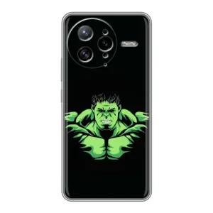 Чохли з героями Марвел Xiaomi POCO F7 Ultra (VPrint) (Зелений Халк)