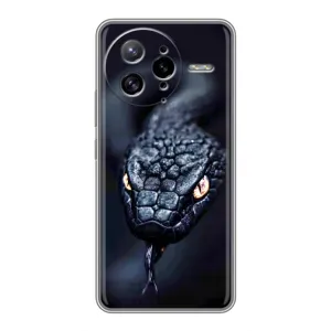 Чохол з картинкою 'Хижаки' для Xiaomi POCO F7 Ultra (Чорна змія)