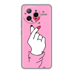 Чохол з принтом для Xiaomi POCO F7 Ultra (AlphaPrint - Знак сердечка) (Знак Love)