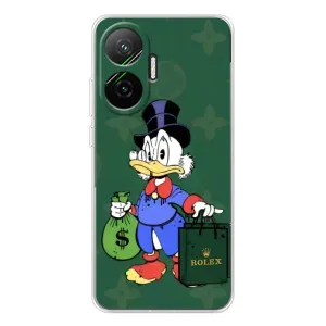 Чехлы для Xiaomi POCO F7 - Скрудж МакДак Louis Vuitton (PREMIUMPrint) (Богатая Утка)