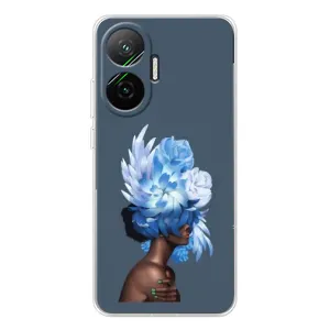 Чехлы (ART) Цветы на Xiaomi POCO F7 (VPrint) (Цветы на голове)