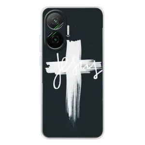 Чехол для Xiaomi POCO F7 (AlphaPrint) - (Христианские) (Иисус)