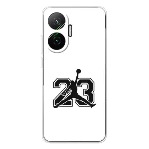 Чехлы для Xiaomi POCO F7 - с картинкой JORDAN (AlphaPrint) (Jordan 23)
