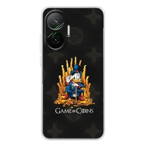 Чехлы для Xiaomi POCO F7 - Скрудж МакДак Louis Vuitton (PREMIUMPrint) (Король денег)