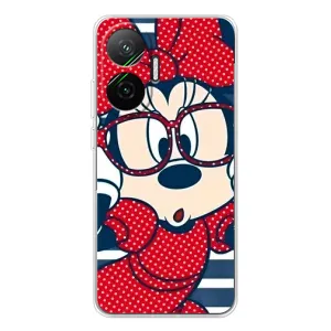 Эксклюзивный чехол для Xiaomi POCO F7 (AlphaPrint - Мультяшные) (Маус в очках)