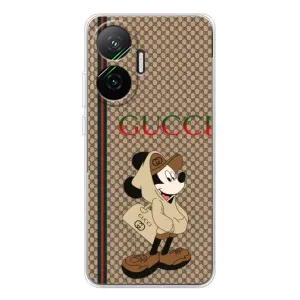 Чехлы ГУЧЧИ для Поко Ф7 (AlphaPrint) (Mickey GUCCI)