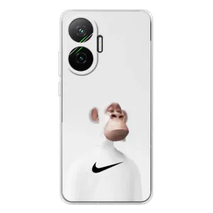 Чехлы с Обезьянами NFT для Xiaomi POCO F7 (AlphaPrint) (обезьяна NFT Nike)