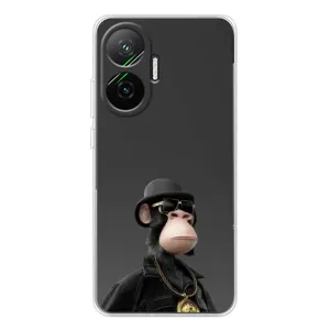 Чехлы с Обезьянами NFT для Xiaomi POCO F7 (AlphaPrint) (Обезьяна NFT)