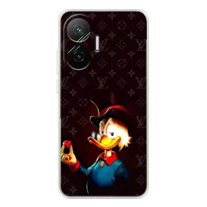 Чехлы для Xiaomi POCO F7 - Скрудж МакДак Louis Vuitton (PREMIUMPrint) (Скрудж с бриллиантом)