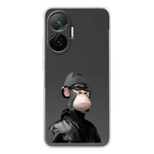 Чехлы с Обезьянами NFT для Xiaomi POCO F7 (AlphaPrint) (стильная обезьяна NFT)