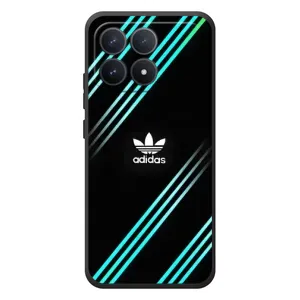 Чехлы Адидас для Xiaomi Poco F8 Pro (AlphaPrint) (Адидас с полосами)