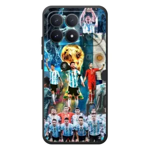 Чохли Мессі для Xiaomi Poco F8 Pro (AlphaPrint) (Аргентина Мессі)