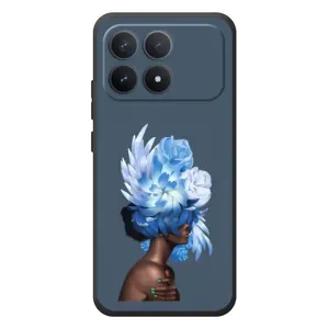 Чехлы (ART) Цветы на Xiaomi Poco F8 Pro (VPrint) (Цветы на голове)