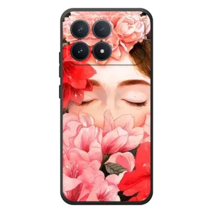 Чехлы (ART) Цветы на Xiaomi Poco F8 Pro (VPrint) (Глаза в цветах)