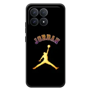 Чехлы для Xiaomi Poco F8 Pro - с картинкой JORDAN (AlphaPrint) (Jordan Gold)