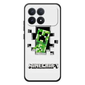 Чохол Майнкрафт на Xiaomi Poco F8 Pro (AlphaPrint) Minecraft (кріпер Майнкрафт)