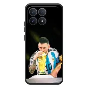 Чохли для Xiaomi Poco F8 Pro (Leo чемпіон) (AlphaPrint) (Кубок Мессі)