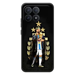 Чохли для Xiaomi Poco F8 Pro (Leo чемпіон) (AlphaPrint) (Мессі Король)