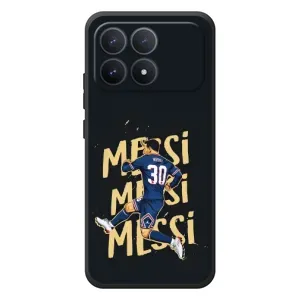 Чохли для Xiaomi Poco F8 Pro (Leo чемпіон) (AlphaPrint) (Messi ПСЖ)
